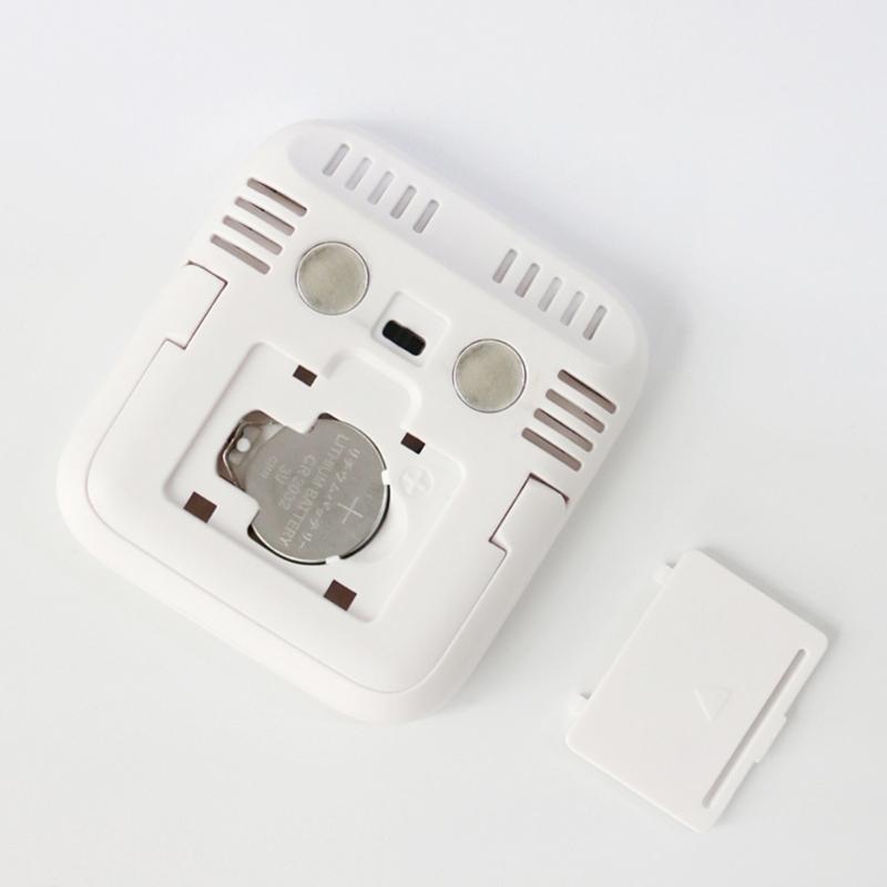 Electronic Temperature Humidity Detector-Gauge for Indoor Baby Room LCD Digital Thermometer Hygrometer Built-in Battery