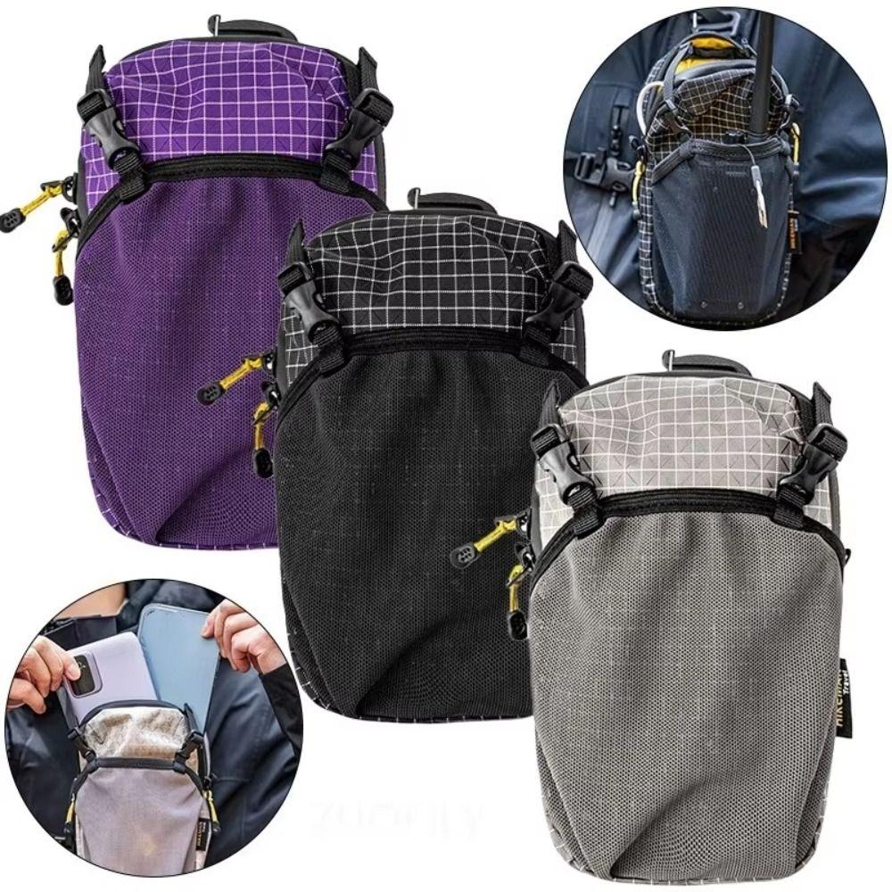 Hanging Pack Water Bottle Holder Bag Backpack Expansion Phone Waist Pack  Camping Essentials