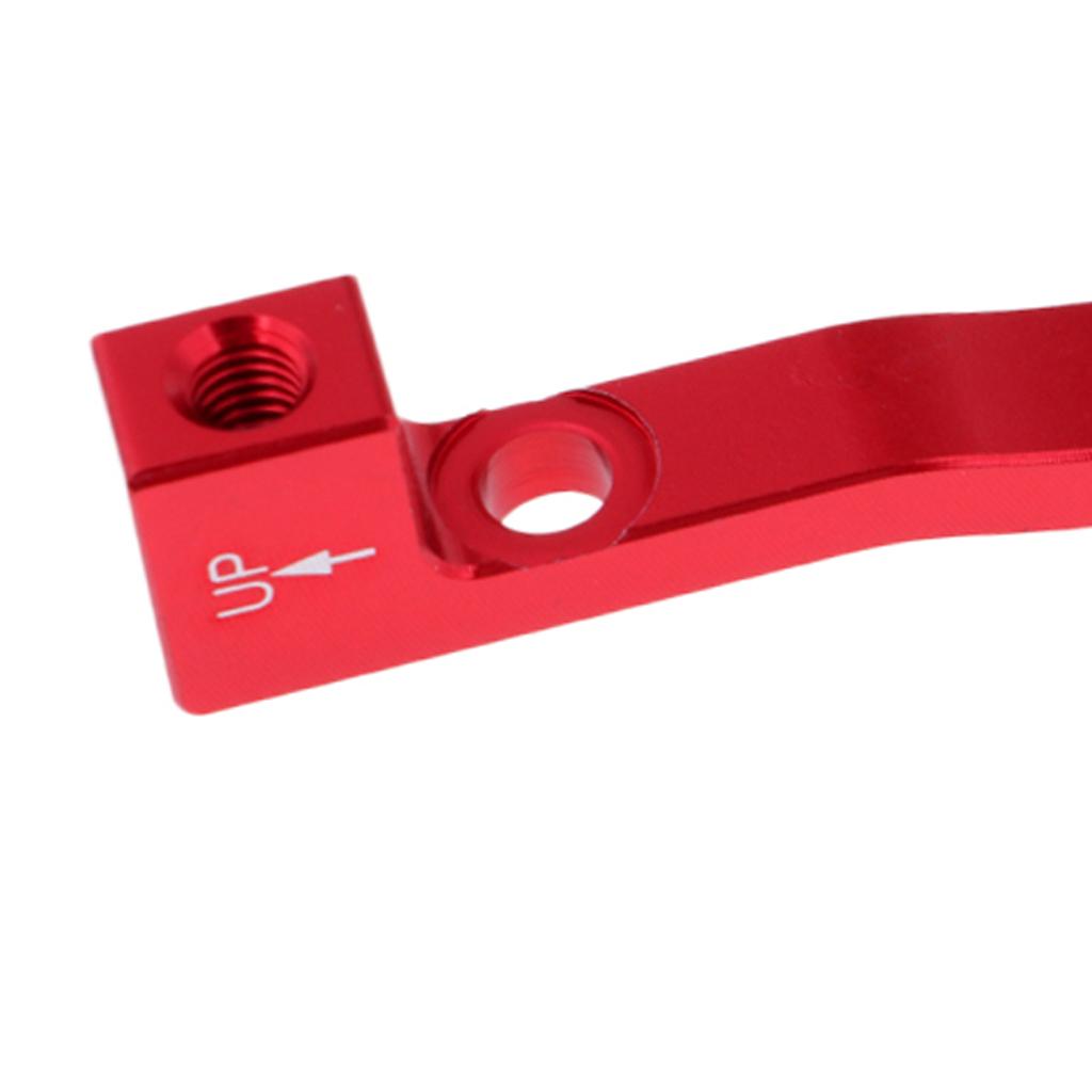 Disc Brake Adapter, Aluminum Alloy, CNC Machined, Mounting Bracket, Mountain Bike Caliper