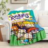 1pc Rugrats,babies,cartoonDigital Print Fleece Blanket - Contemporary Style, Suitable for All Seasons, Perfect for Home, Travel, or Camping