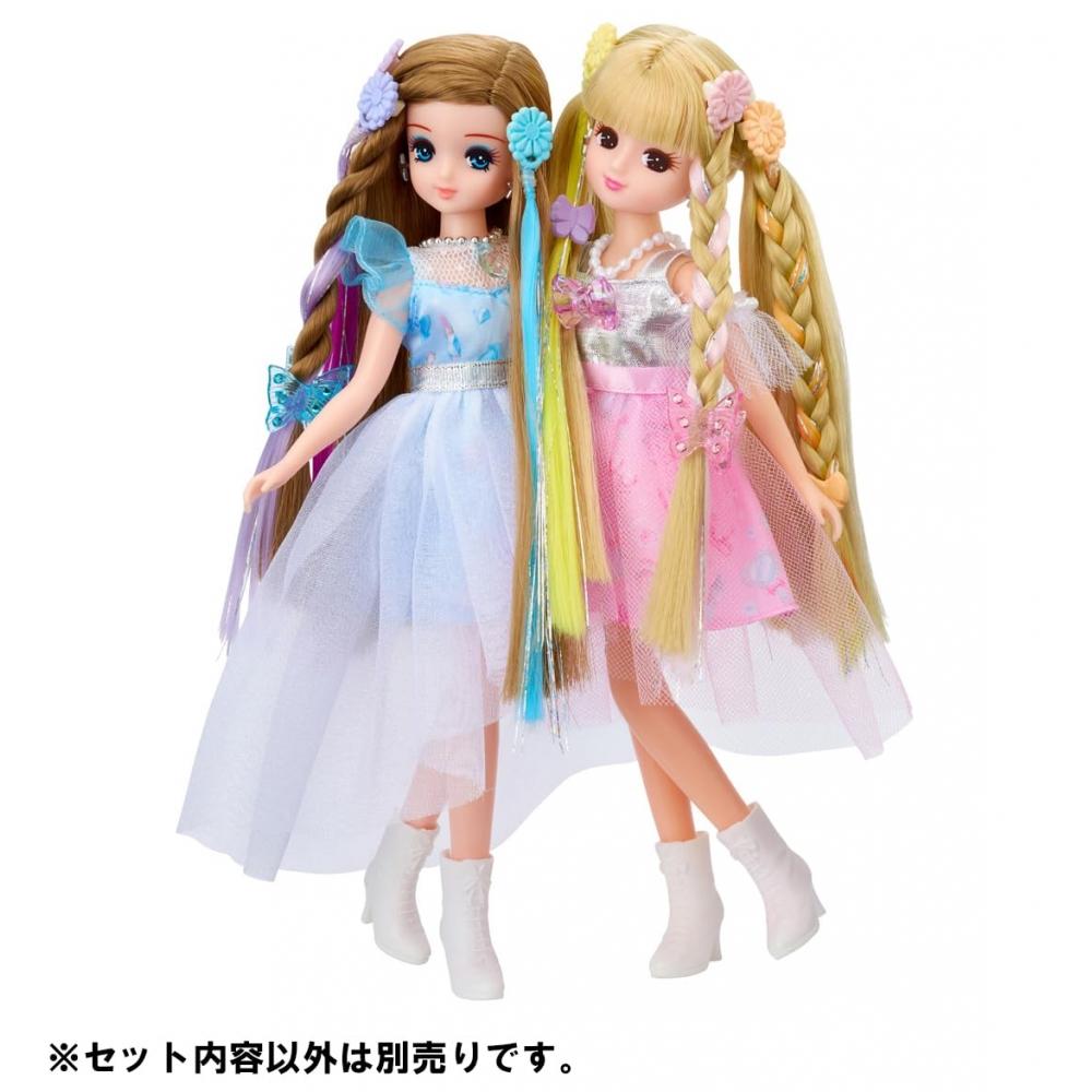 TAKARA TOMY Licca-chan Doll Exterica-chan Oshi Pink Dress-up Play Toy Ages 3+