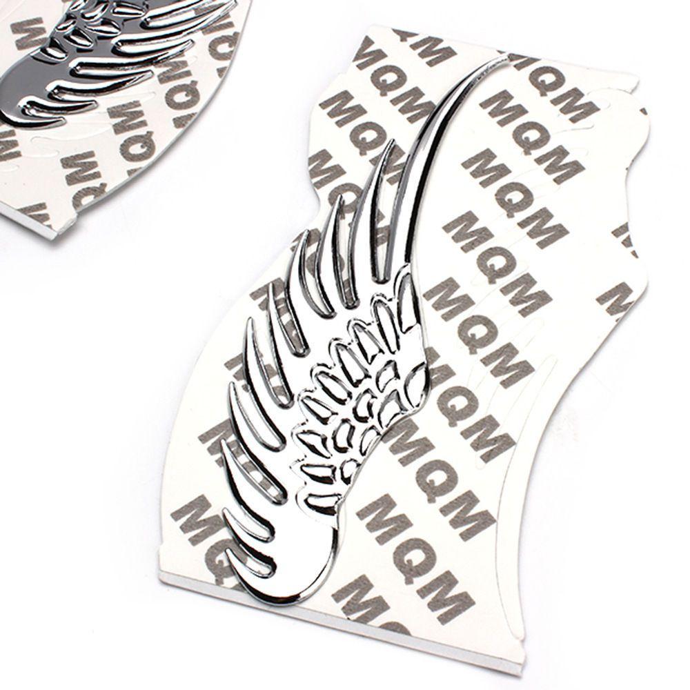 Premium Quality 3d Stainless Steel Angel Eagle Wing Decal Stickers For Cars And Trucks