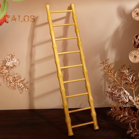 Step Ladder Home Decor Chinese Style Ladder Ornament Retro Ladder Crafts Sculpture Housewarming Supplies for Home Office Restaurant Hotel