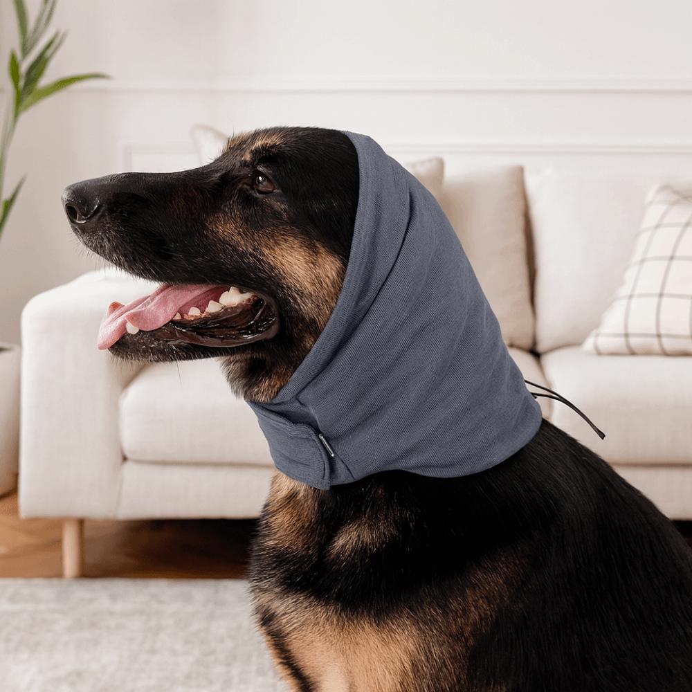 Noise Reduction Dog Calming Earmuff Keep Warm Anti-fright Dog Soothing Headgear Soft Elastic Dog Head Covers Hearing Protection
