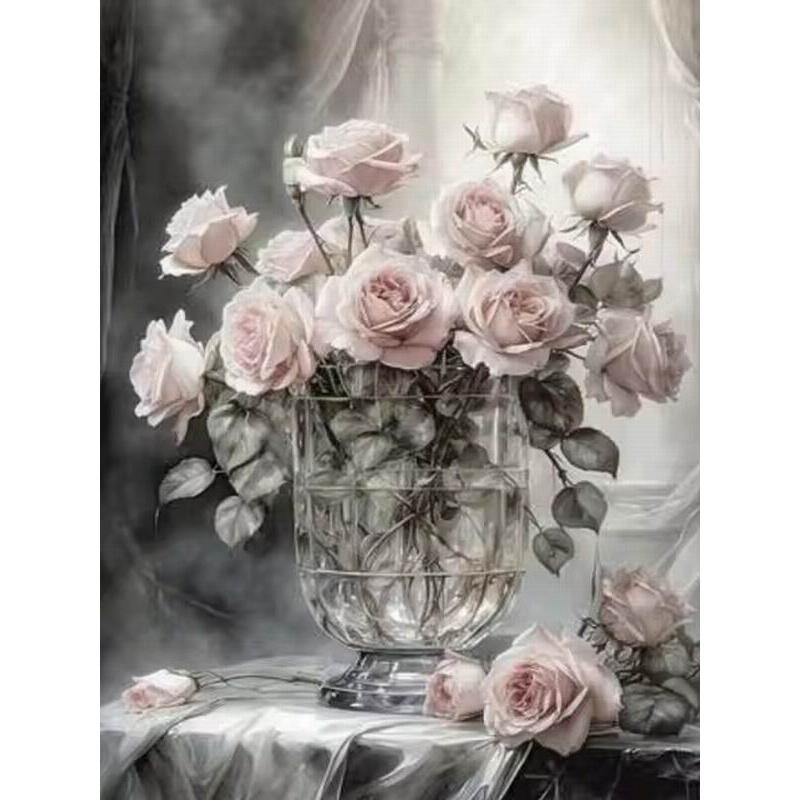 Diy Diamond Painting New Collection Vintage Guava Fig Fruit Still Life Vase Full Rhinestone Embroidery Mosaic Picture Wall Decor