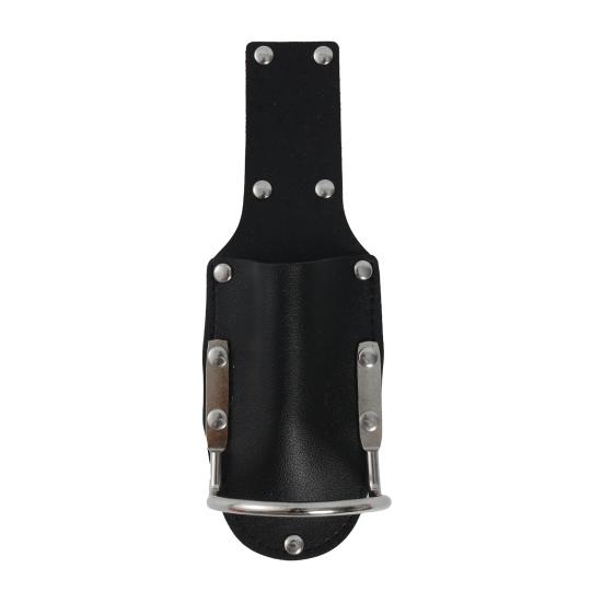 Tool Bag Belt Hammer Mount Strong Construction Faux Leather Tool Belt Bag Utility Tool Bag for Pliers Knife Scissors Screwdrivers