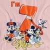 Mickey Mouse & Friends Womens/Ladies Vintage Group 7th Birthday T-Shirt