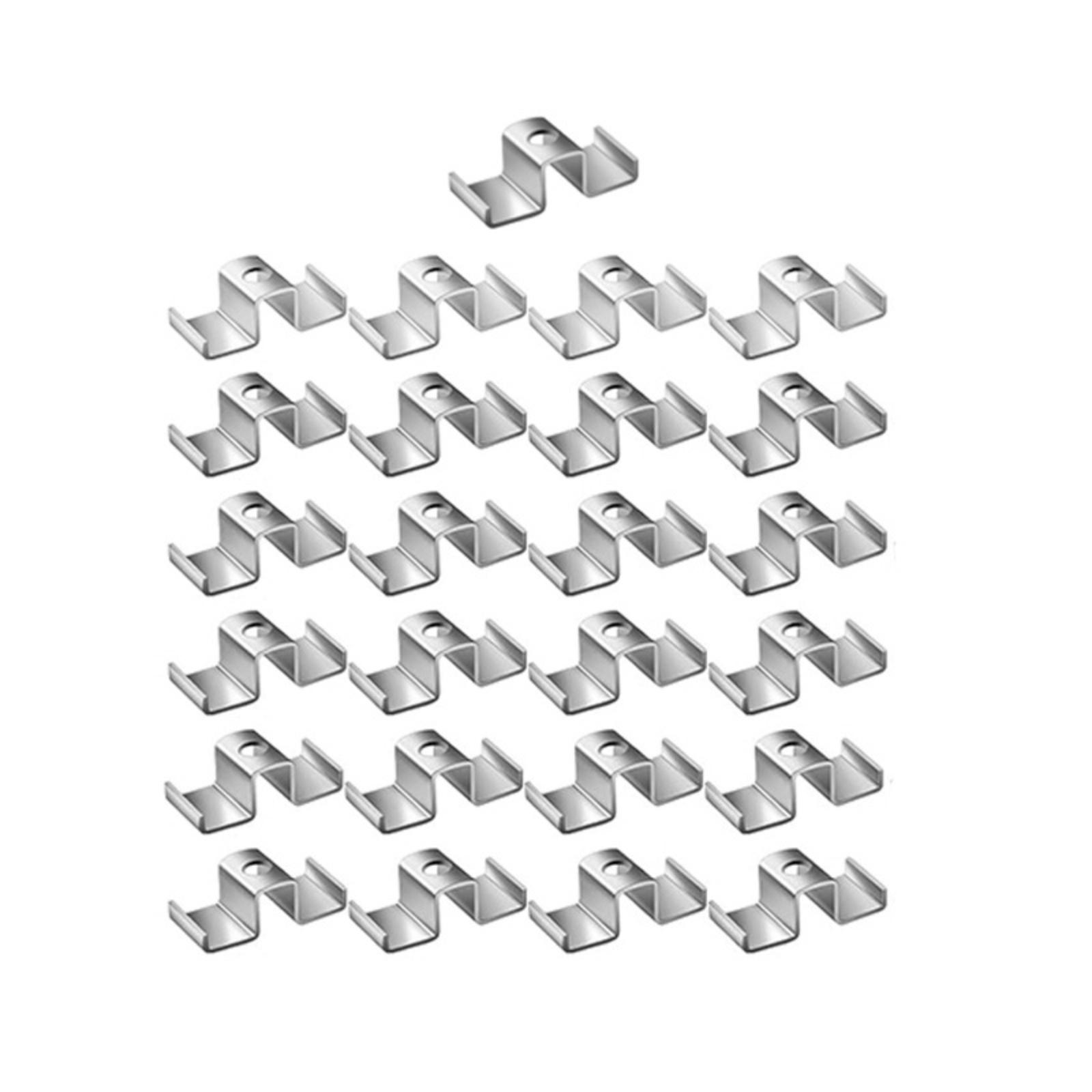 

Оцинкованные седельные зажимы для решетки, Комплекты для крепления решетки, Крепежные элементы для промышленных систем дренажа пола One Size