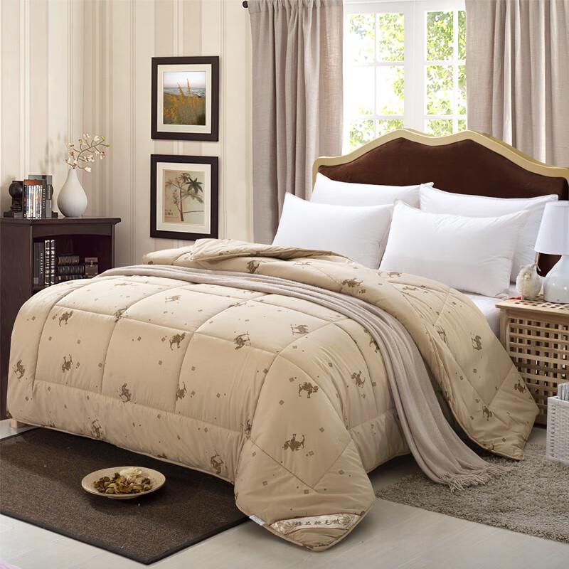 Premium Camel Wool Winter Quilt