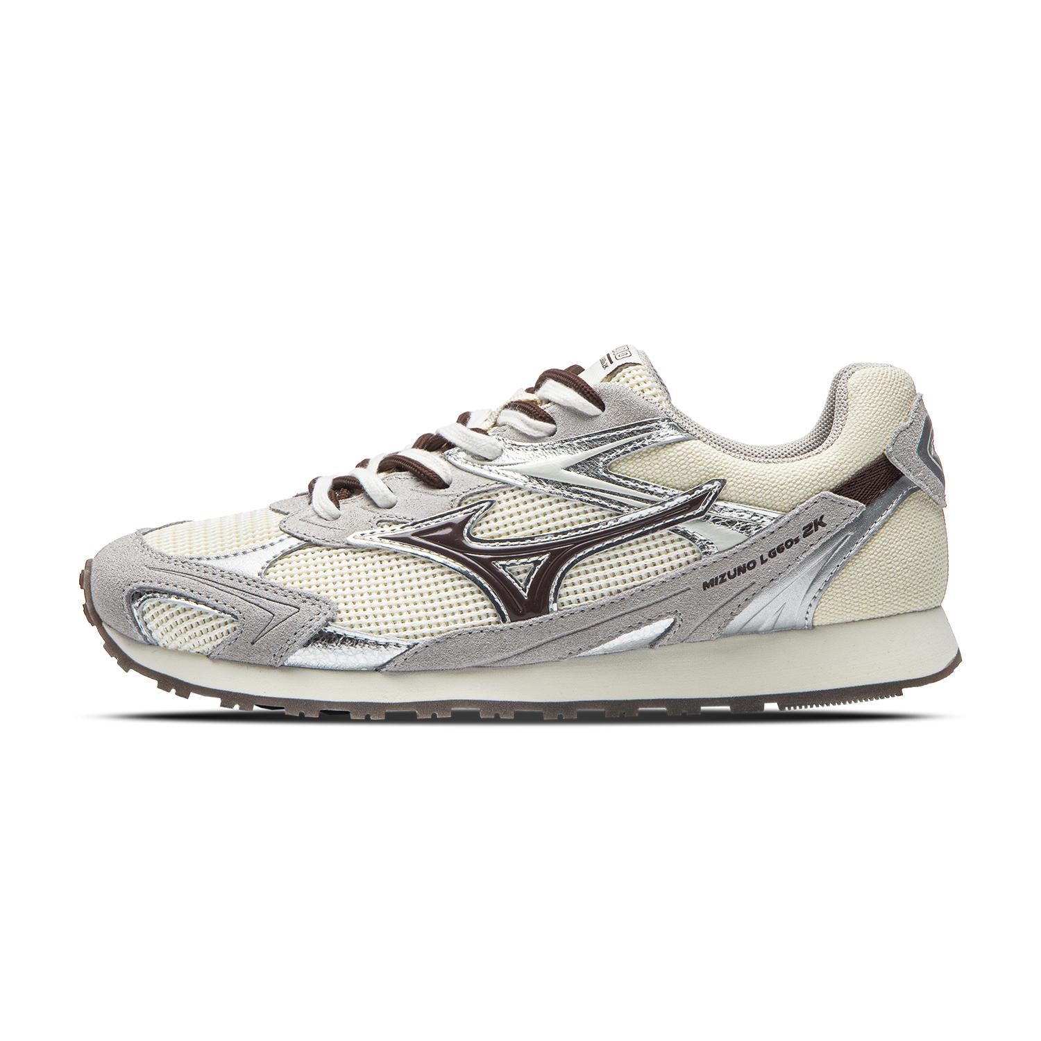 Mizuno LG 60S 2K Retro Thin Sole Training Color Block Trendy Versatile Comfortable Breathable Low Top Lifestyle Casual Shoes Women sneaker D1GH242115 40