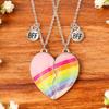 Bff Friendship Necklace, Magnetic Attraction Heart Necklace, Magnetic Necklace Set, Jewelry