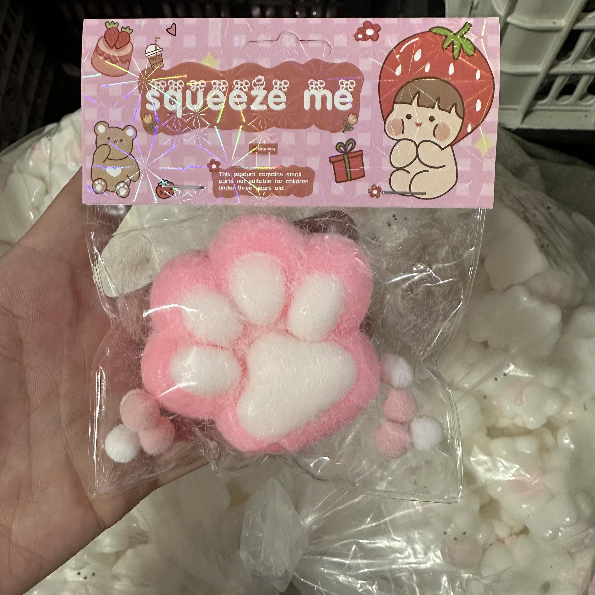 

Джамбо Кіготь Кота Сквіші: Силіконова іграшка для зняття стресу з повільним відновленням