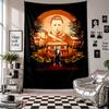 Wall TapestryHorror Movies Art Hanging Cloth Decorative Background Cover for Room Decoration