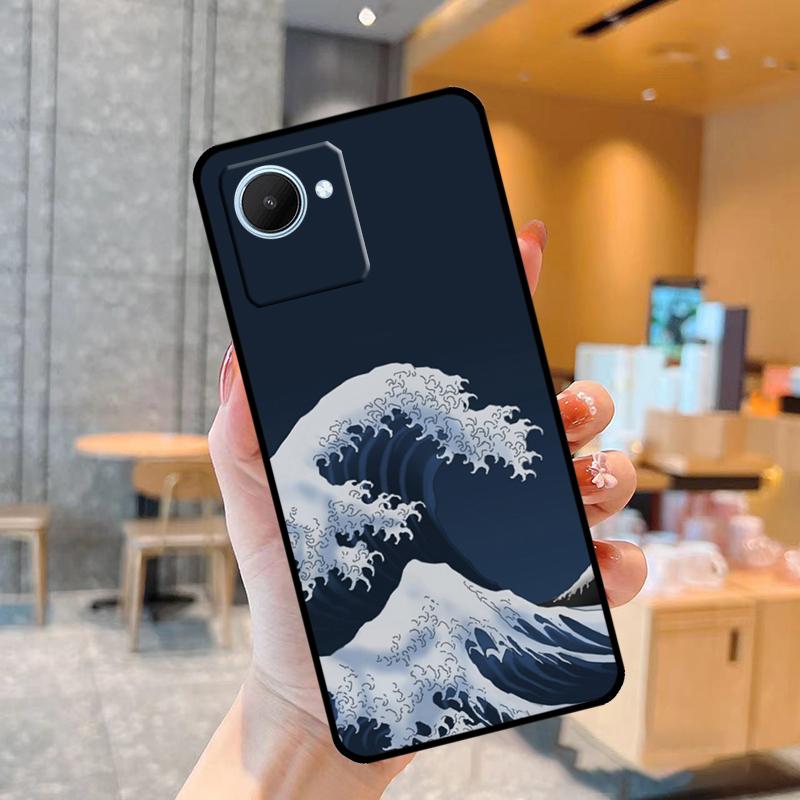 The Great Wave Off Kanagawa For Realme GT7 Pro GT6 10 11 12 13 14 15 Pro Plus C55 C71 C75 C67 C63 C61 C53 C35 C65 Case