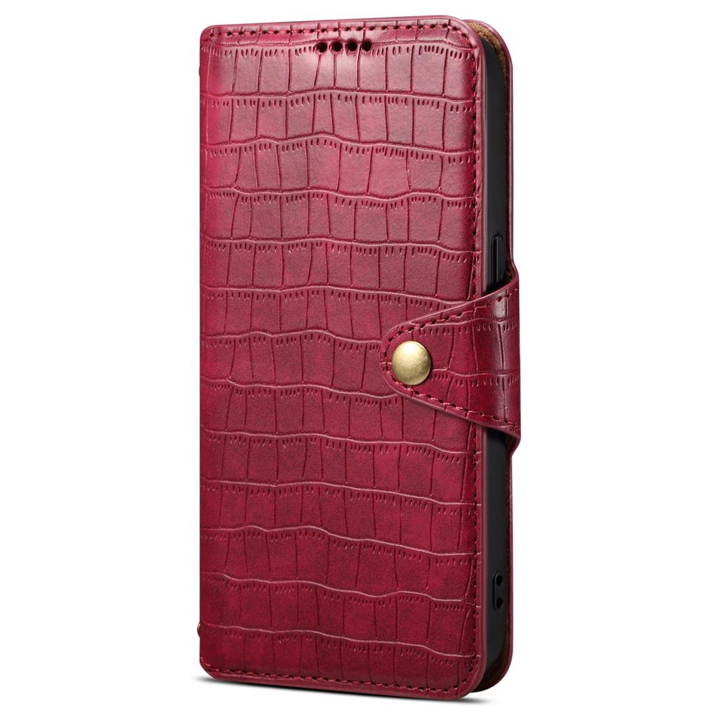 For Samsung Galaxy A51 4G SM-A515 Wallet Case PU Leather Crocodile Texture Phone Cover