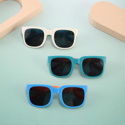 Children'S Folding Sunglasses Cool Boys And Girls Sunscreen Sunscreen Uv Protection Sunglasses Children'S Sunglasses
