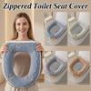 Skin-Friendly Plush Toilet Seat Thick Warm Toilet Seat Cushion Toilet Seat Cover  All Seasons