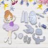 Dancing Girl Metal Cutting Dies Stencil DIY Scrapbooking Album Paper Card Template Mold Embossing Craft Decoration X3UC