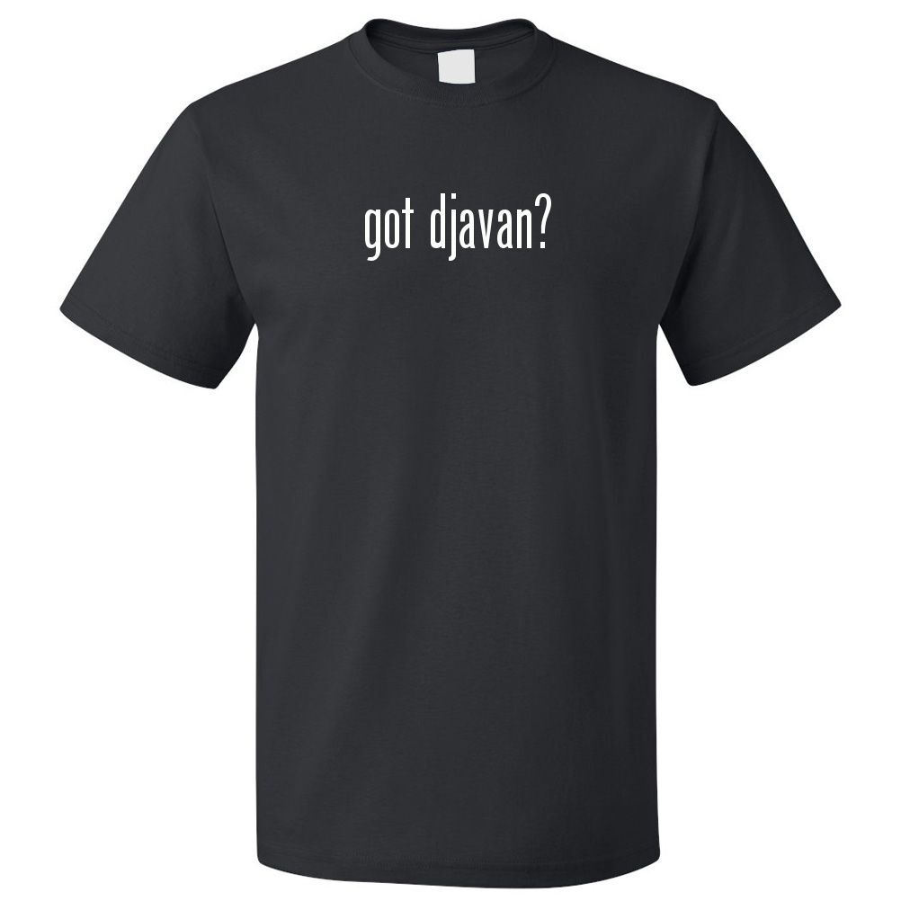 ¿Tienes Djavan? Camiseta TeeSe abre en una nueva ventana o pestaña 3XL