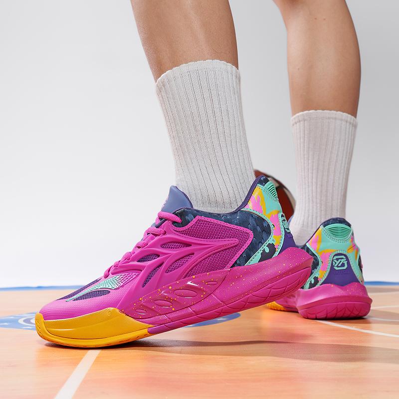 Scarpe da Basket da Uomo Traspiranti Ammortizzate Antiscivolo Resistenti Scarpe da Corsa Scarpe da Palestra Allenamento Sneakers da Basket Atletiche per Uomo