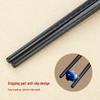 Luxury Non-Slip Heat-Resistant Mold-Resistant Alloy Chopsticks for Home, Hotel & Restaurant Use