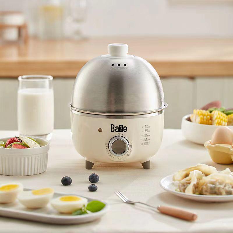 

Яйцеварка Bear ZDQ-B07C3 из нержавеющей стали: Автоматическое отключение питания, мини-пароварка для яиц.