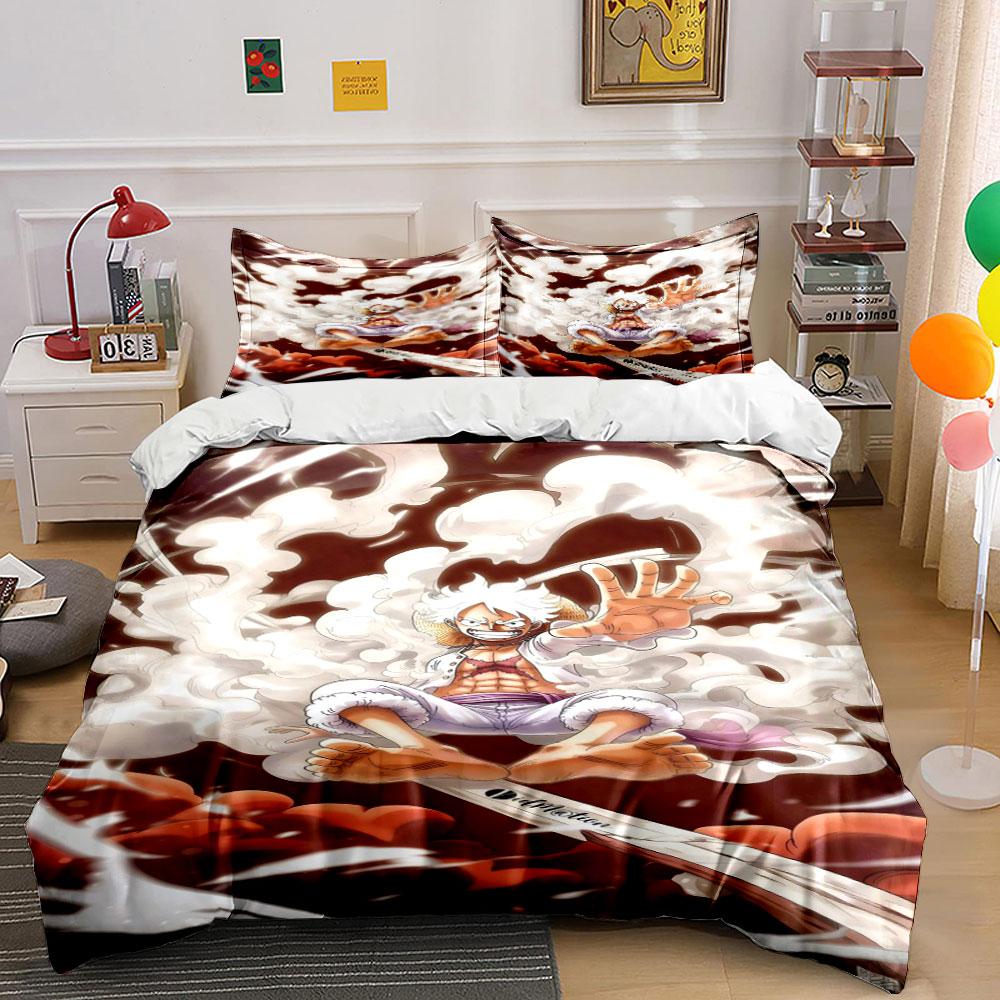 White smoke, character image. Bedding sets Duvet cover sets Duvet covers Pillowcases(1 * Duvet Cover 2 * Pillowcases without duvet insert) 135x200cm