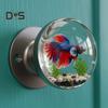 Decorative Door Handle High Durability Simple Installation Nature-Inspired Transparent Doorknob Cabinet Pull