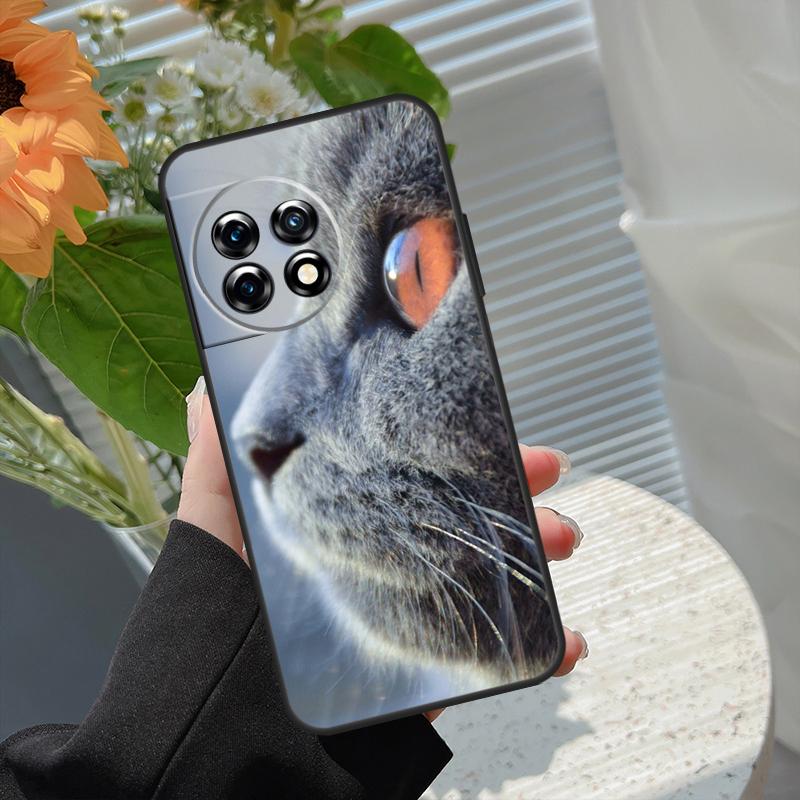 British Shorthair Cat Case For OnePlus 15R 15 13R 12R 10R 13 13T 12 11 10 10T 8T Nord CE 5 2 3 4 Lite N20 N30 Cover