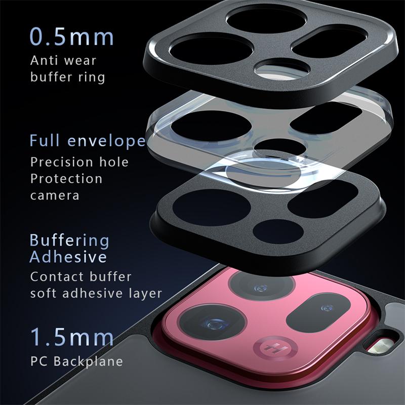 Translucent Matte Phone Case For Oppo Find X9 Pro Shockproof Matte PC Back Cover Oppo Find X9 Pro Case For Oppo Find X9 Pro Case