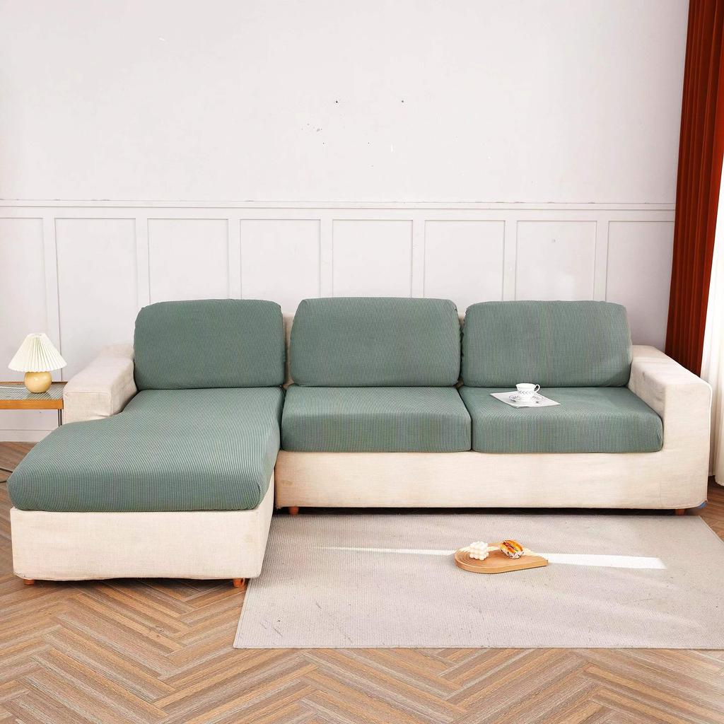 Jacquard Sofa Slipcover Non-Slip Stretch Adjustable Sofa Cover Furniture Protector For Bedroom Office Living Room Home Decor