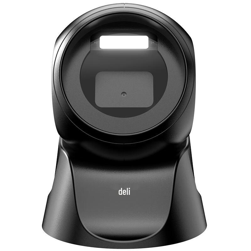 Deli Multi-functional Desktop 1D/2D Barcode & QR Code Scanner