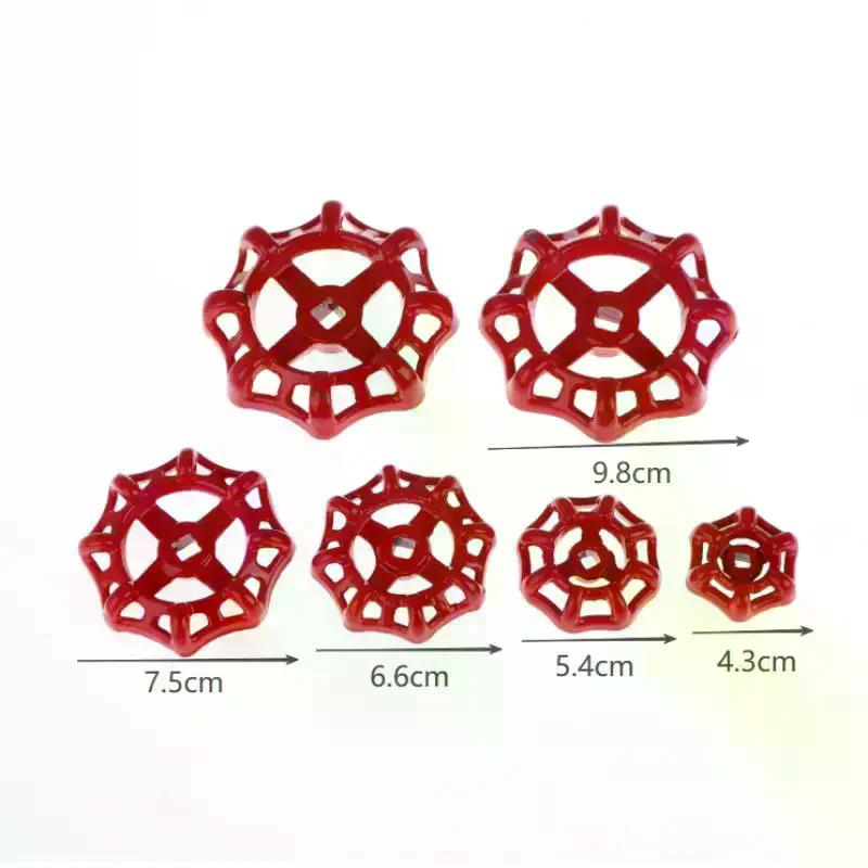 Otwór wewnętrzny 5/6/7/8/9mm Żeliwny uchwyt zaworu Zawór zasuwowy Zawór kulowy Pokrętło Zawór odcinający Złączki do rur wodnych