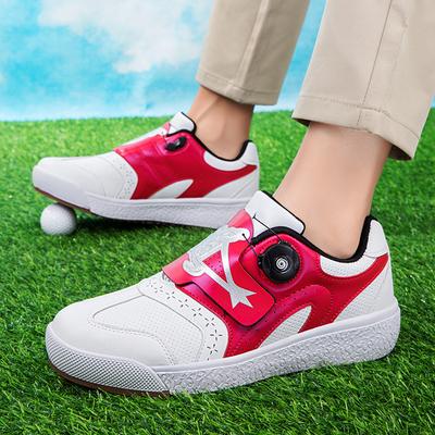 New Golf Shoes Caddie Men's Shoes Knob Turn Shoes Men's and Women's Shoes Fashion Casual Golf Training Shoes