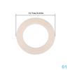 30Pcs Transparent Double Adhesive Tape Nail Tip Self Adhesive Tape Display Bar Nail Art Swatch Display Tool Nail Products