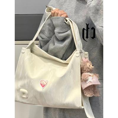 New Tote Bags Women's Bags Fashion Canvas Bag High Capacity Niche Leisure Versatile Korean Niche Trend Shoulder Bag Handheld Bag