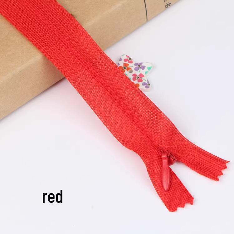 Sanli Unsichtbarer 25cm Kleid- & Kissen-Reißverschluss mit geschlossenem Ende