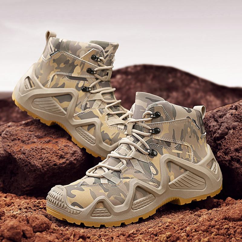 Outdoor Heren Wandelsneakers Heren Jagen Trekking Kamperen Bergbeklimmen Winter Werklaars Lichtgewicht Ademend Klimschoenen