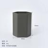 Large Capacity Hexagon Minimalist Light Luxury Desktop Pen Holder For Office Students