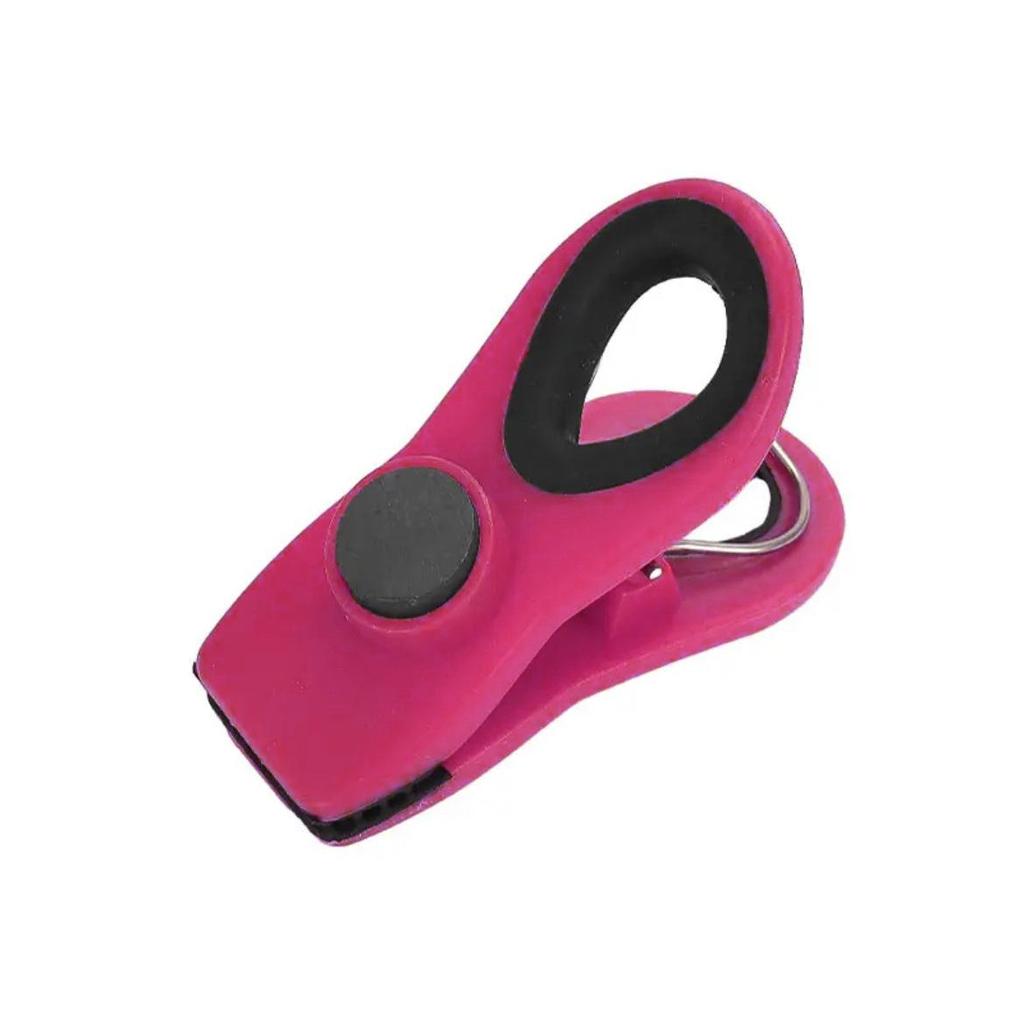 Magnetic Snack Bag Sealing Clips for Kitchen - Moistureproof Refrigerator Stickers & Food Storage Clips