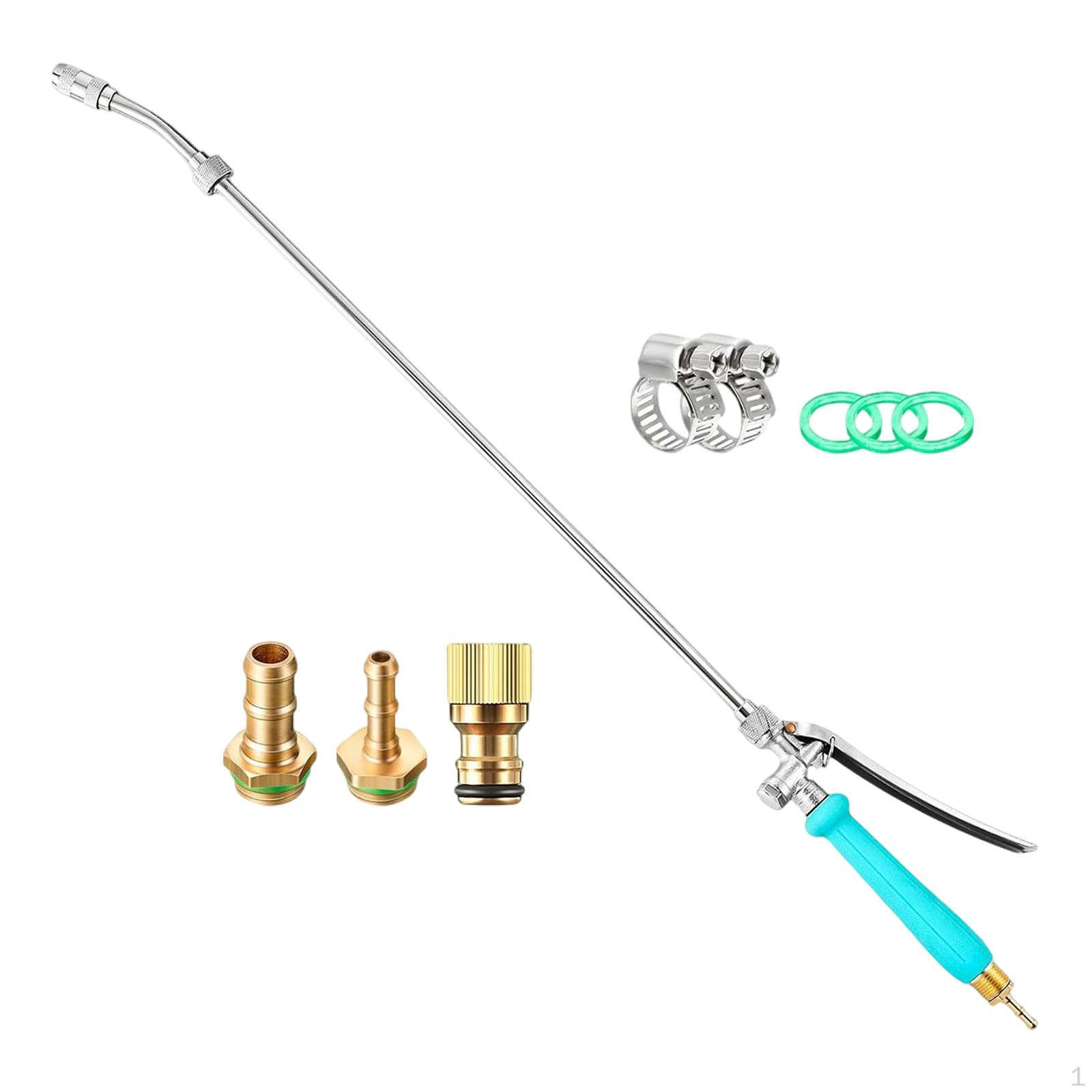 

Распылитель для садового шланга 1/2 Быстросъемный соединитель Мойка автомобиля 29 дюймов Распылитель Садоводство