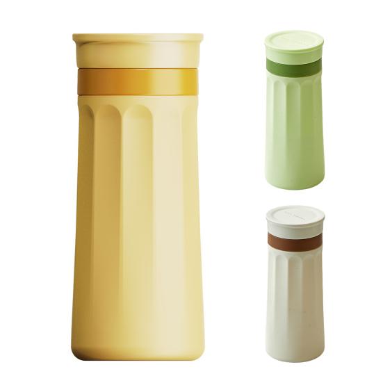 2 in 1 Ice Cube Bottle Portable Silicone Ice Cube Cup with Ice Cube Mold Easy Press to Release Ice Maker for Outdoor Travel Home Office