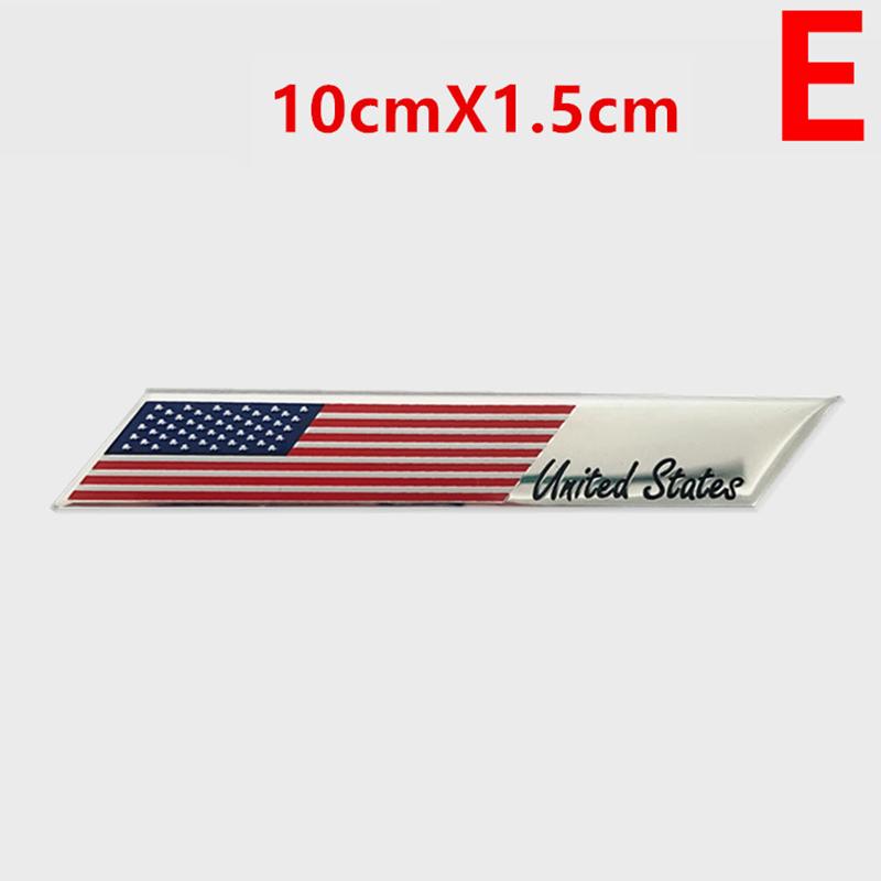 

3D Алюминиевый США Соединенные Штаты Национальный Флаг Карта Автомобиль Мотоцикл Стайлинг Значок Эмблема Наклейка E