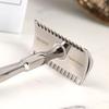 Yaqi 9mm Diameter And 85mm Length Handle PAGODA MIRABILIS Stainless Steel Safety Razor Features A 0.3mm Blade Gap Precise Razor