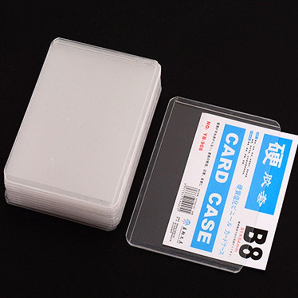 10pcs Transparent Clear Photocard Holder