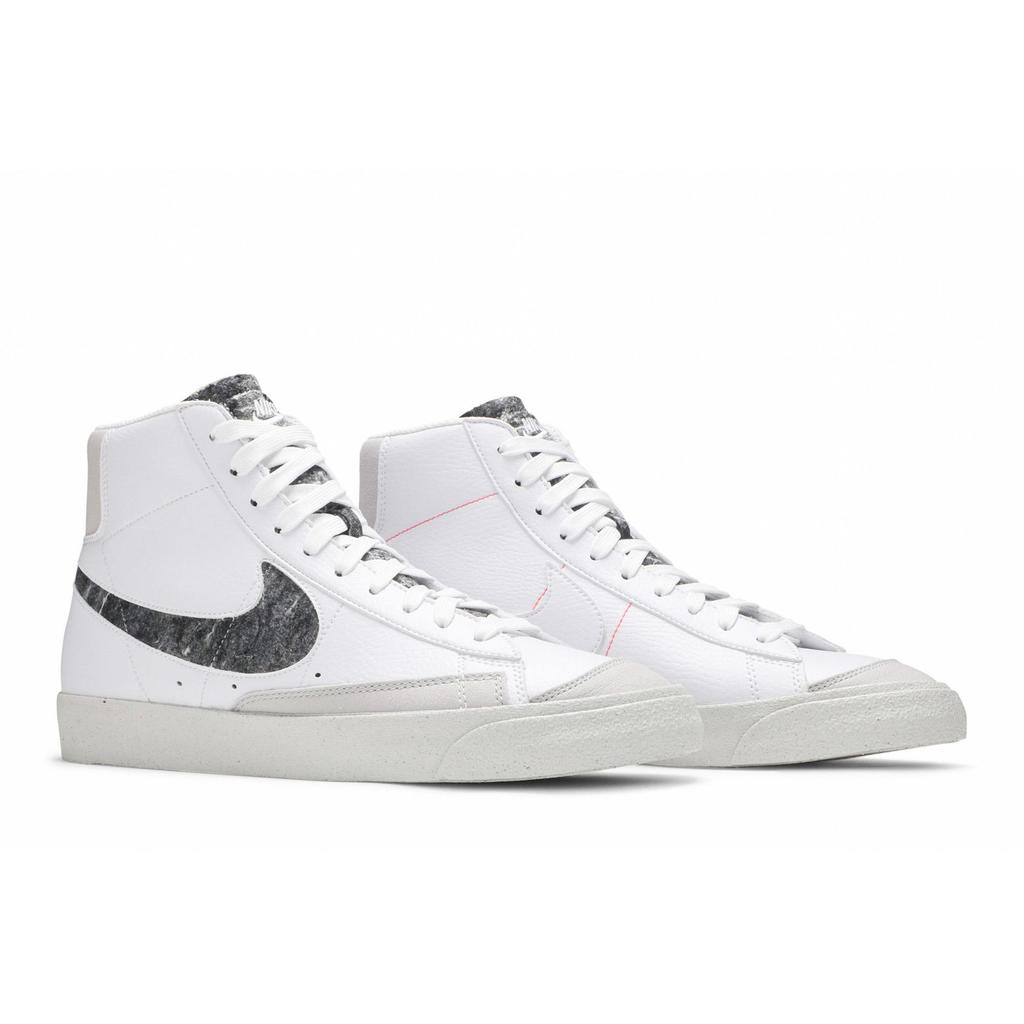 Nike Blazer Mid '77 Vintage 'Recycled Wool Pack - White Light Smoke Grey' (Unisex) White / White / Light Smoke Grey / Bright Crimson
