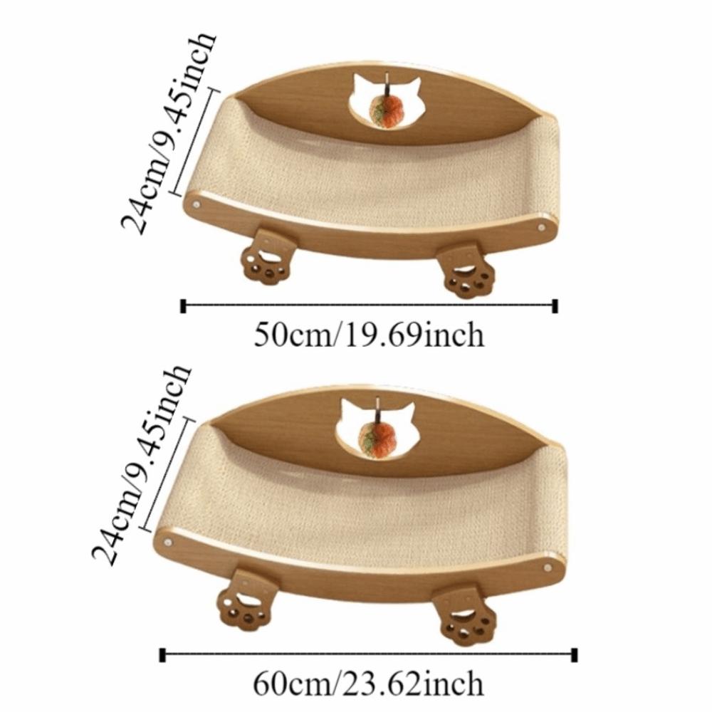 Detachable Sisal Cat Scratch Board Wear-resistant Cat Scratching Pads Grinding Claw