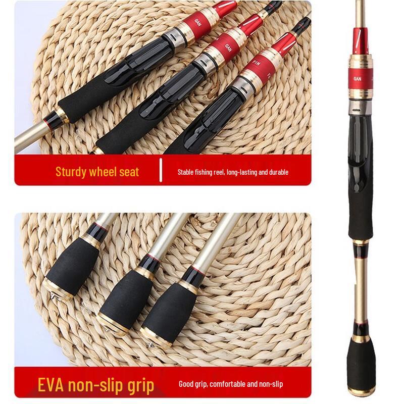 iosn Titanium Alloy Carbon Raft Fishing Rod