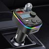 Cell Phone Charger Bluetooth-Compatible Support TF Card U Disk Hands Free Wireless Car Kit Car FM Transmitter MP3 Player Adapter