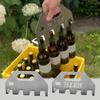 Stainless Steel Beer Cup Holder Wear Resist Beer Bottle Carrier Reusable Heavy Duty Can Opener for Bar BBQ Beer